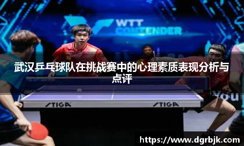 武汉乒乓球队在挑战赛中的心理素质表现分析与点评